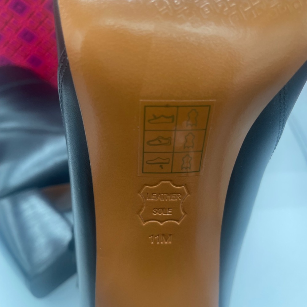 Tory Burch Blossom Black Booties - Picture 5 of 8